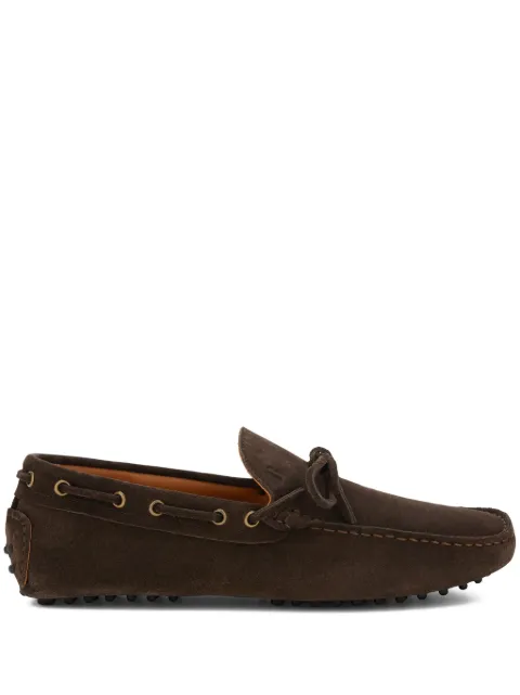 Boggi Milano Wind suede loafers