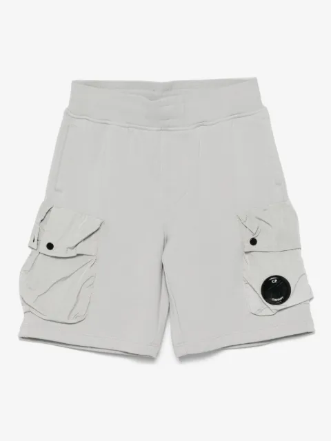 C.P. Company Kids bermudas con detalle Lens