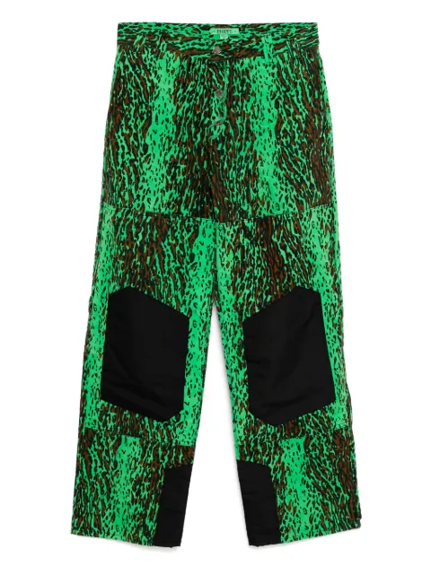 Stain Shade pantalones con estampado de leopardo