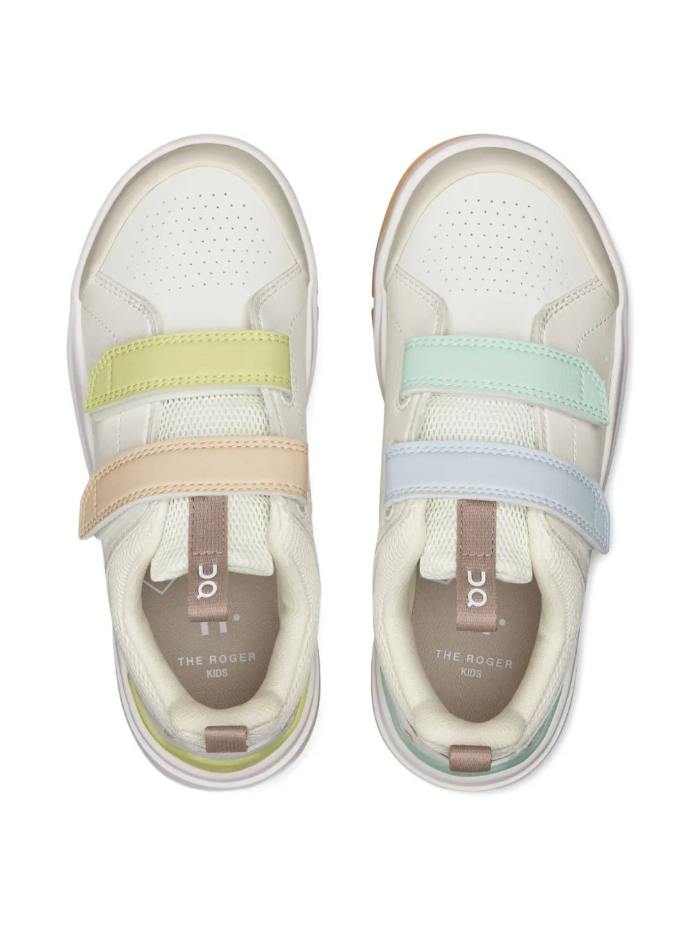 on running kids Sneakers met geperforeerde neus Wit