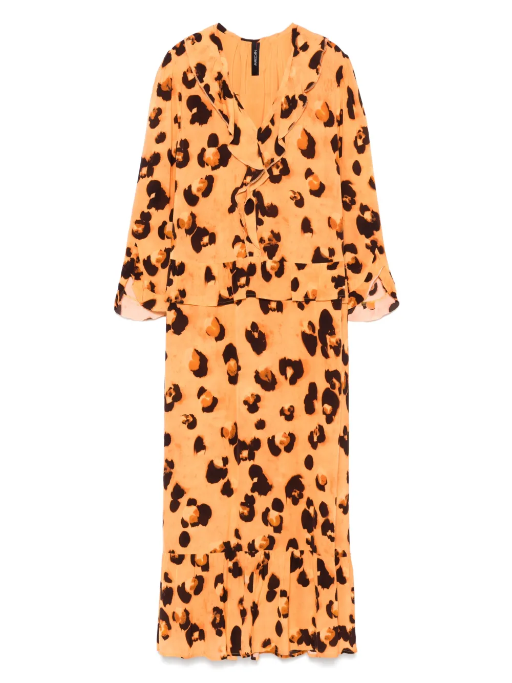 MARCCAIN falda larga estampada | naranja | Image 1