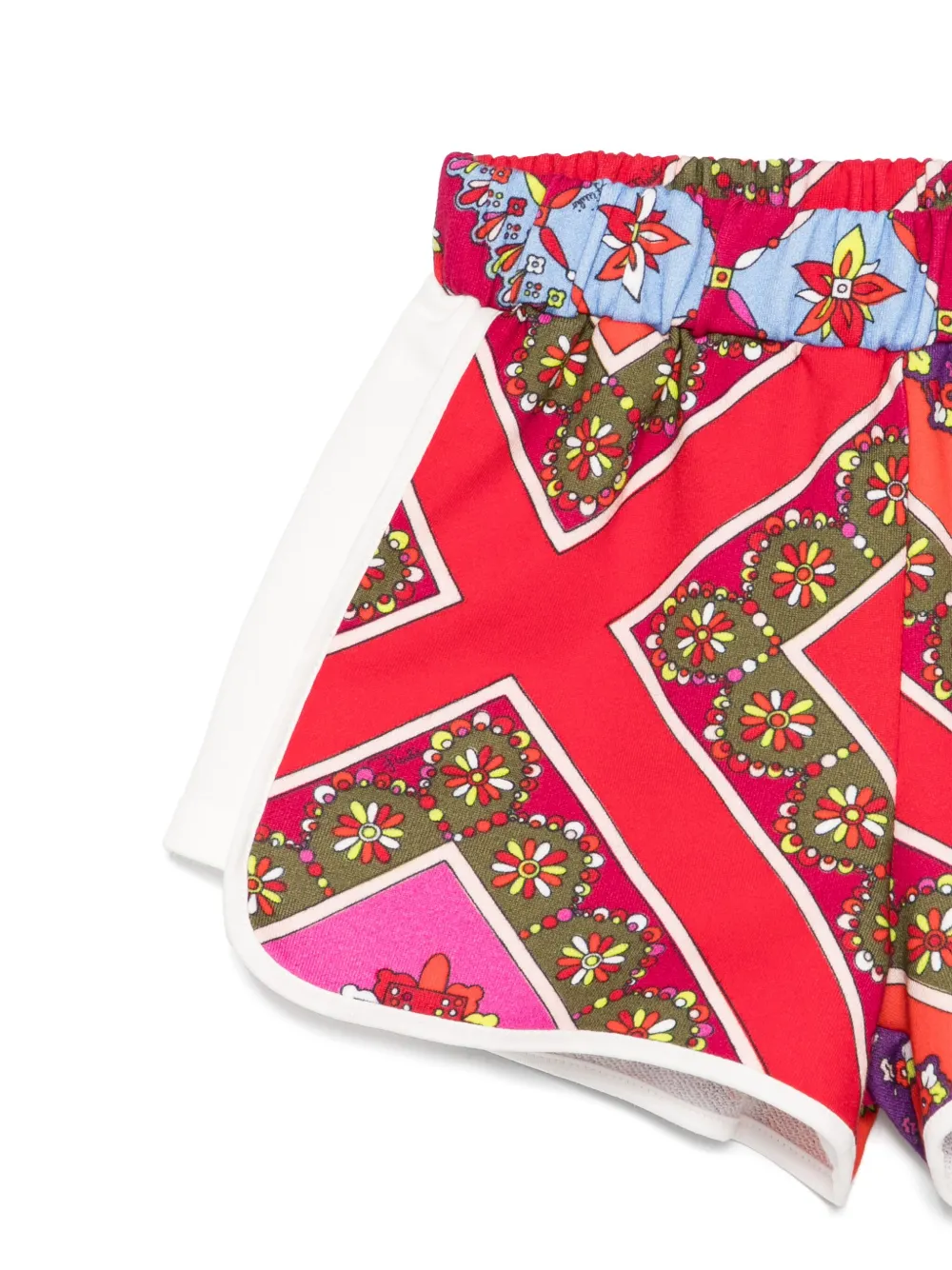 PUCCI Junior Shorts met Festa-print Rood