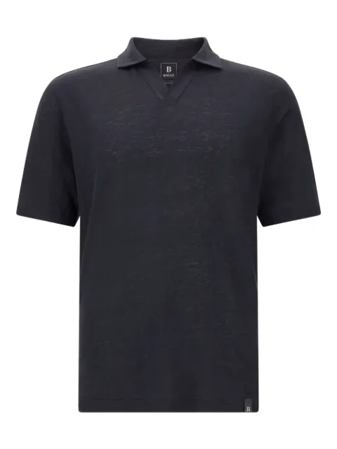 Boggi Milano linen polo shirt 