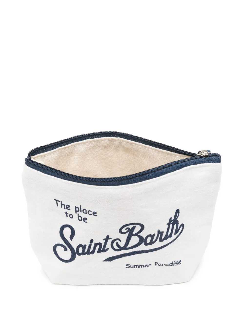 Mc2 Saint Barth Aline Make Up Bag In White