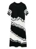 MARCCAIN printed midi dress - Black