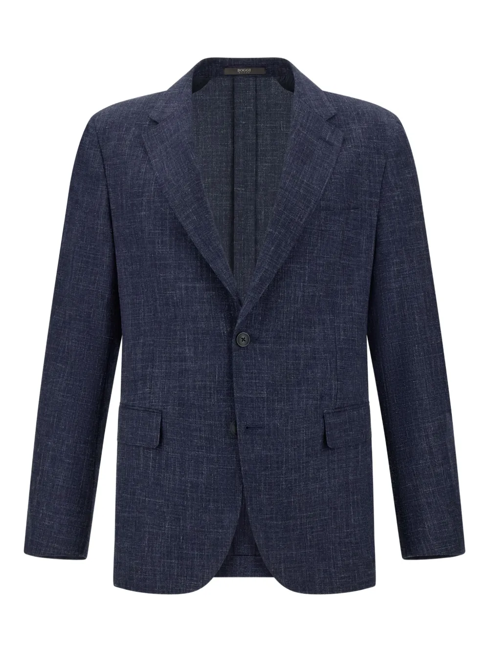 Boggi Milano blazer en lin | bleu | Image 1