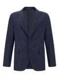 Boggi Milano linen blazer - Blue