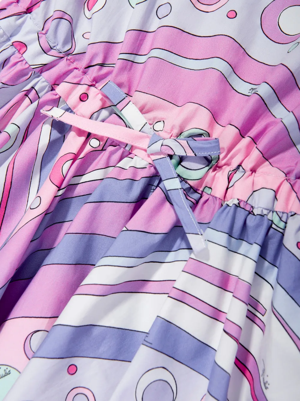 PUCCI Junior Katoenen jurk Roze