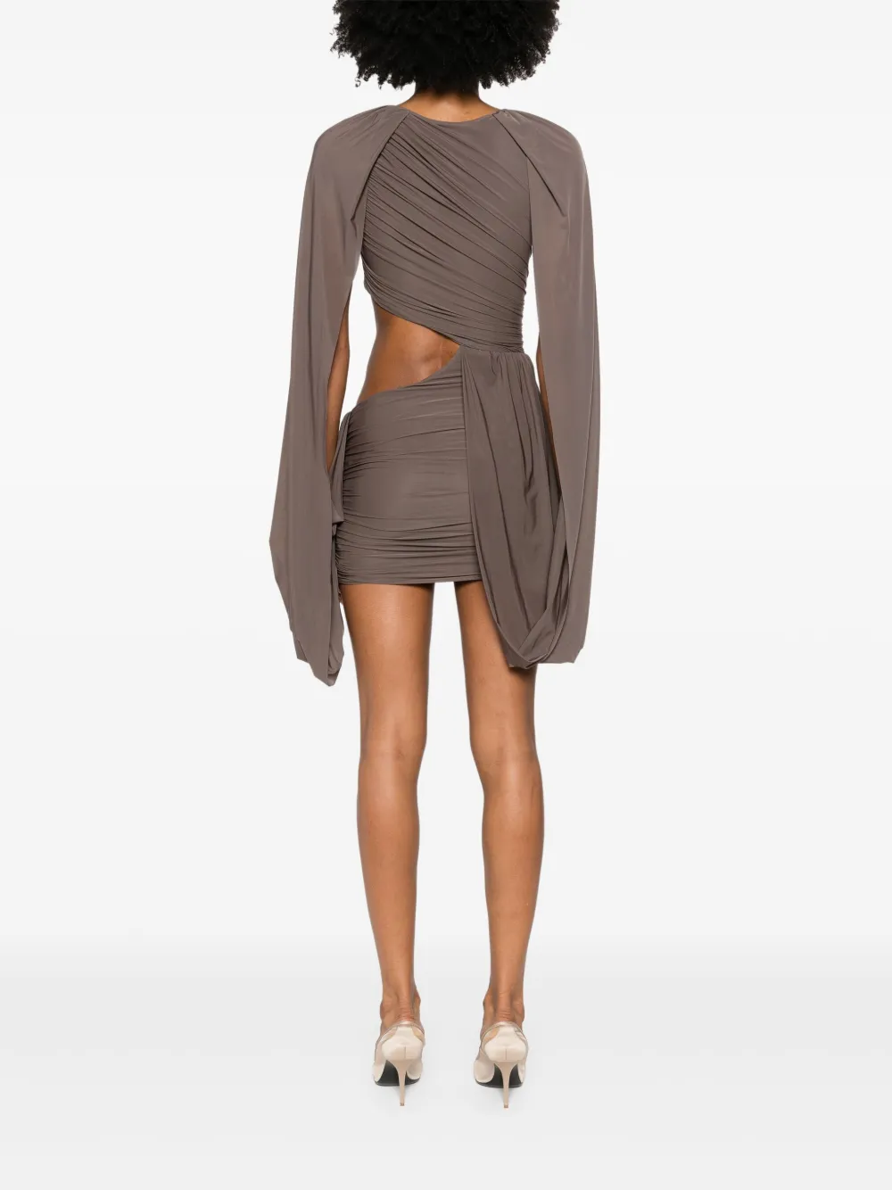 Aniye By Xena mini-jurk Bruin
