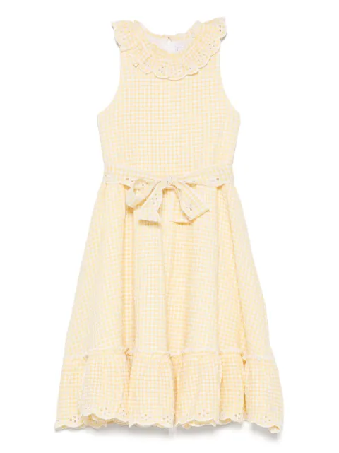 Tartine Et Chocolat gingham-check dress