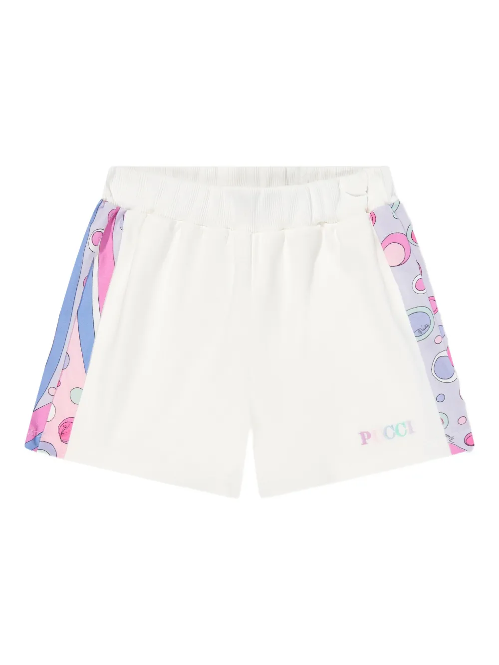 PUCCI Junior shorts con pretina elástica | blanco | Image 1