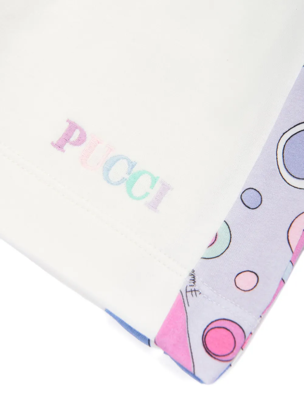 PUCCI Junior Katoenen shorts Wit