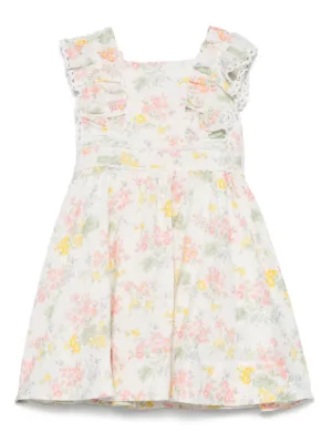 bonton ice cream dress Bonton Ice cream-motif Cotton Dress | Pink