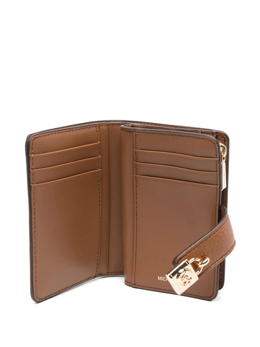 Michael Kors Portemonnee met slot Bruin