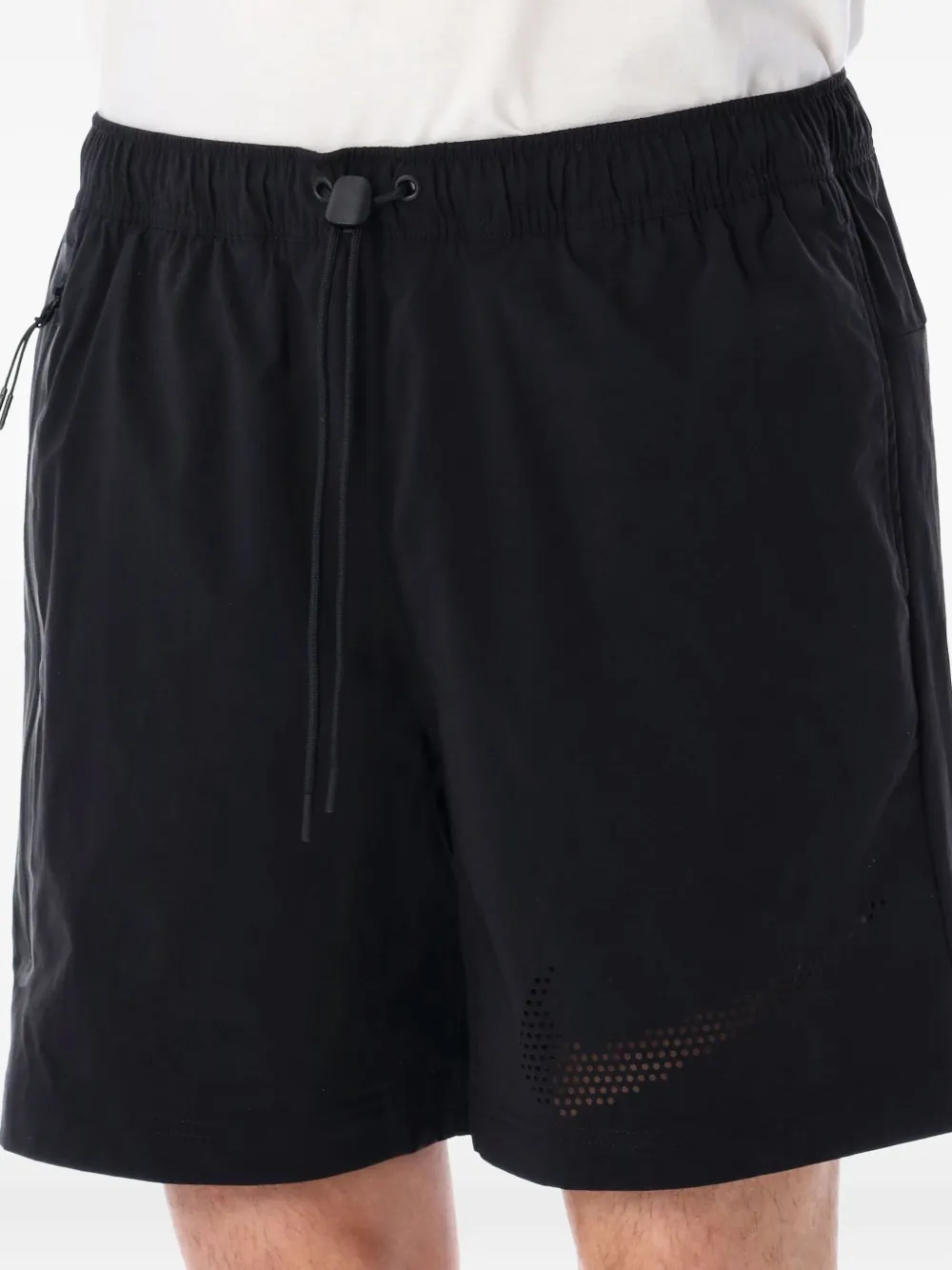 Nike Sportshorts met mesh vlakken Zwart