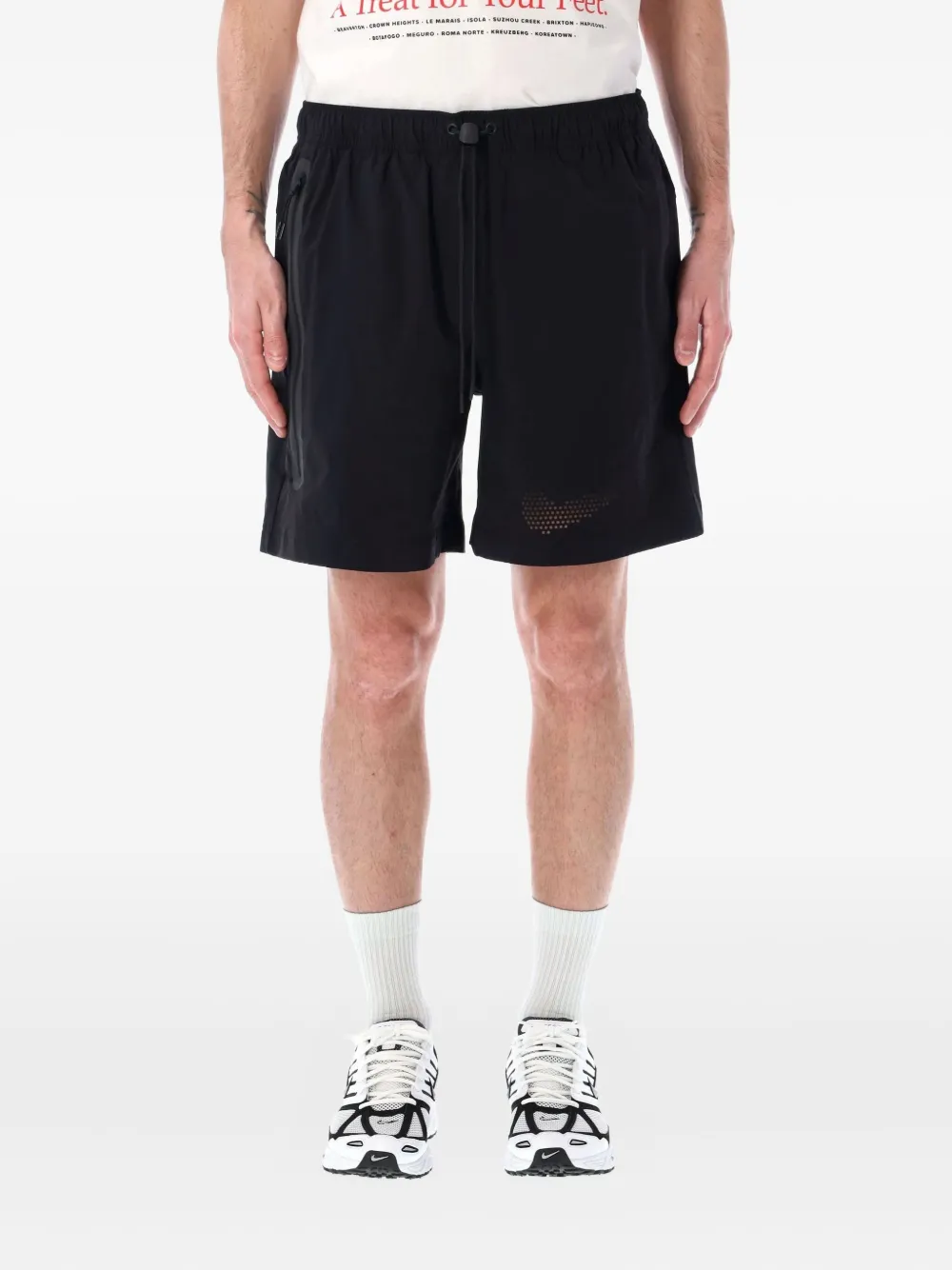 Nike Tech mesh-panelled shorts | Black | Image 1