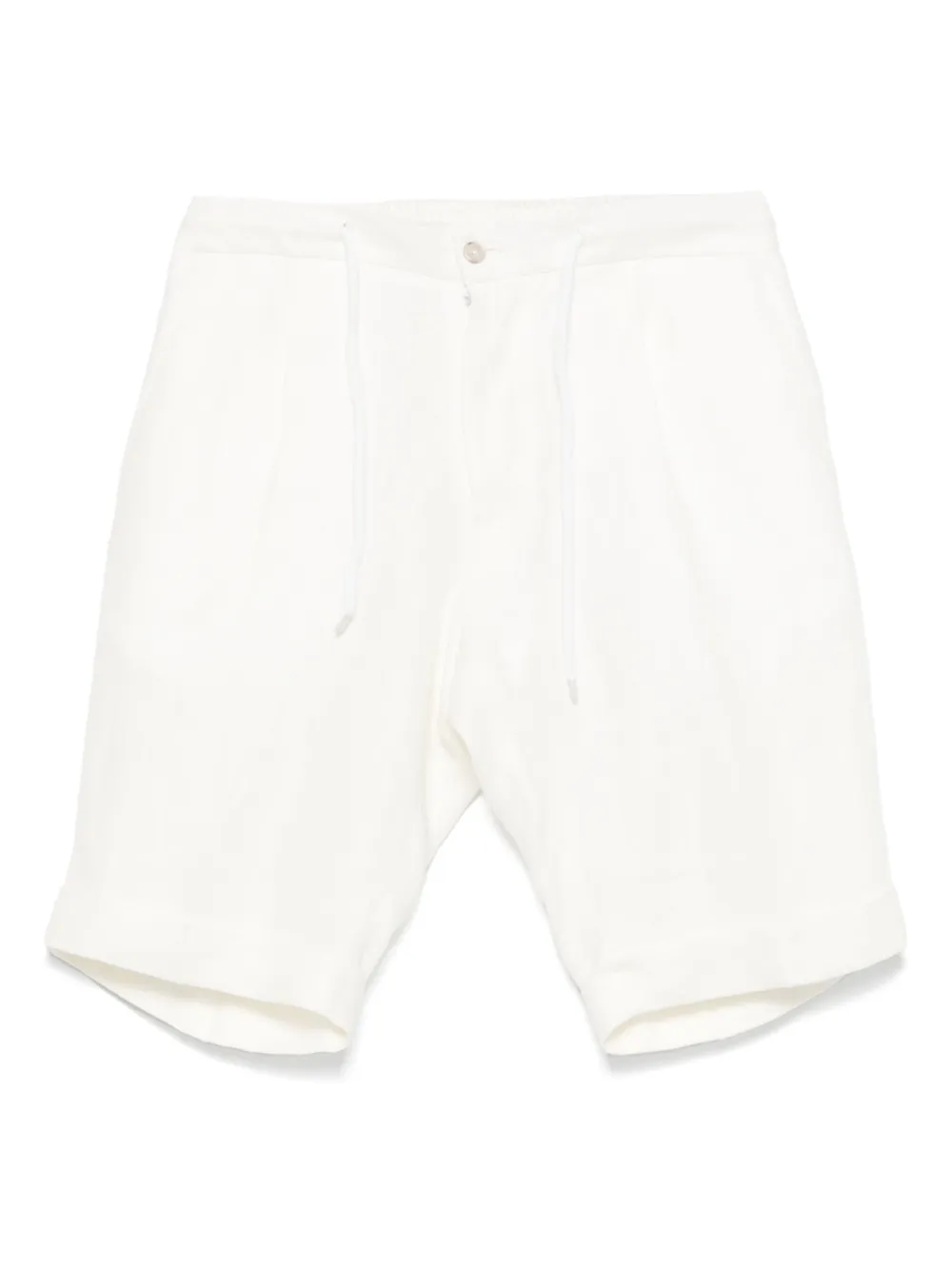Barba linen shorts | White | Image 1