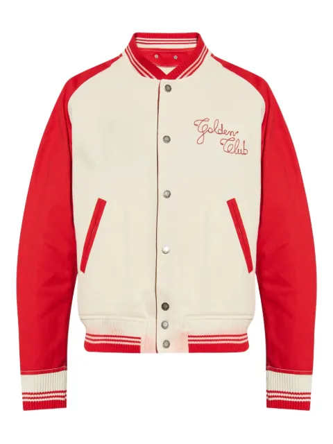 Golden Goose embroidered bomber jacket 