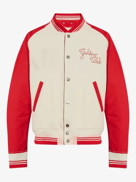 Golden Goose embroidered bomber jacket 