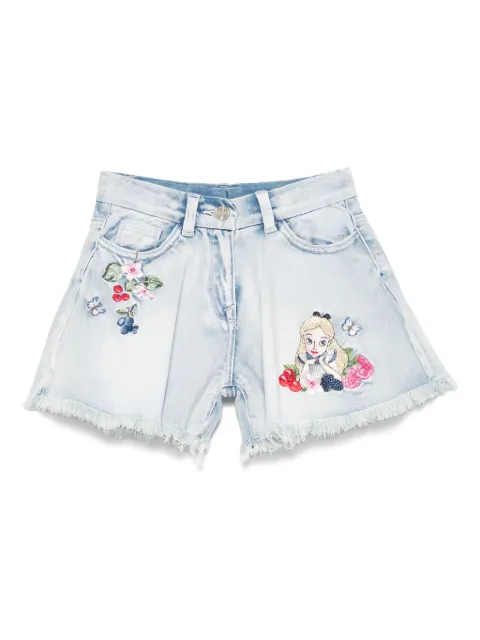 Monnalisa Alice flared shorts