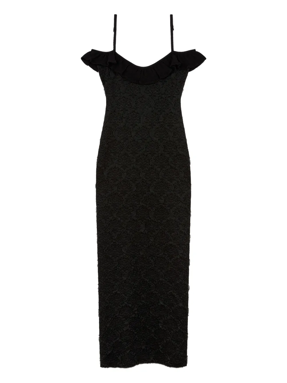Shop Donde Esteban Lanzarote Maxi Dress In Black