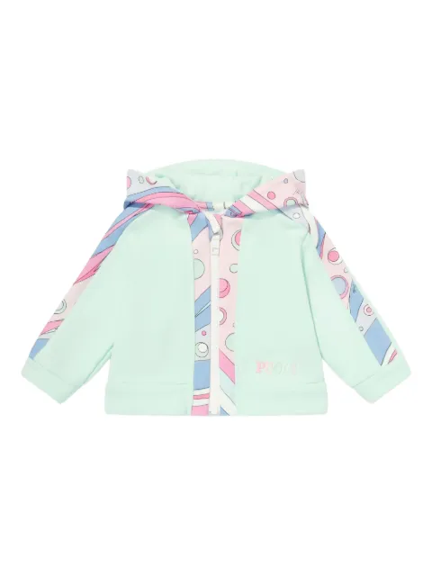 PUCCI Junior hoodie con estampado Fontane
