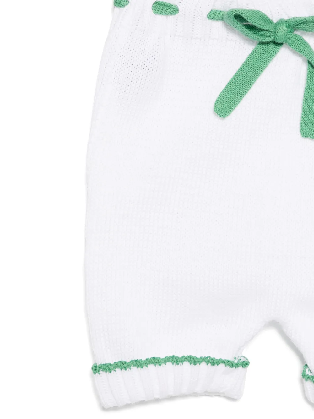 Little Bear Gebreide broek Wit