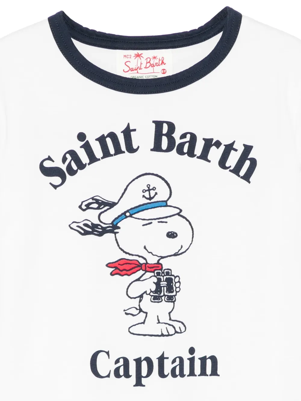 MC2 Saint Barth Kids x Peanuts Dean T-shirt Wit