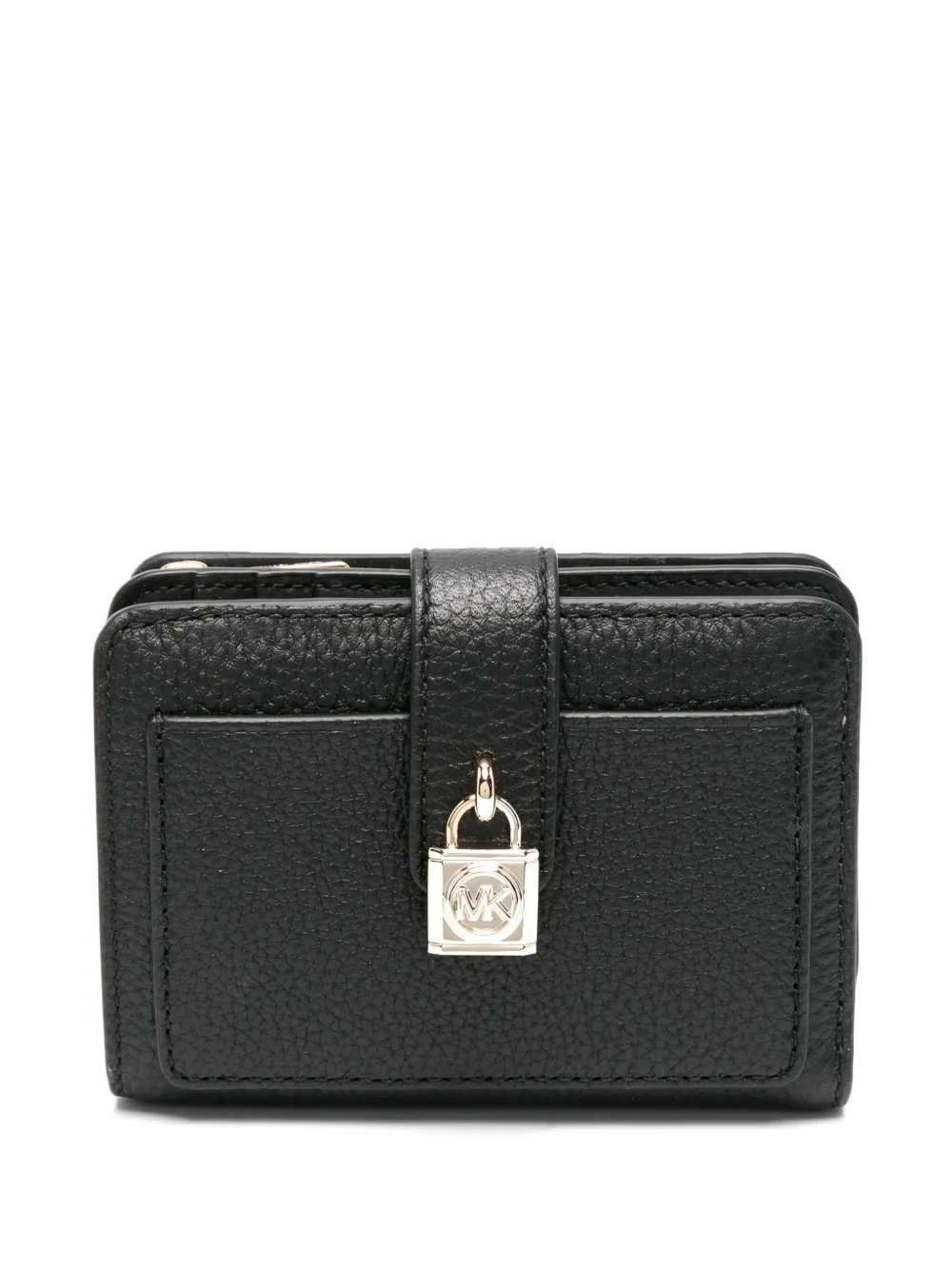 Michael Michael Kors padlock-detail wallet - Nero