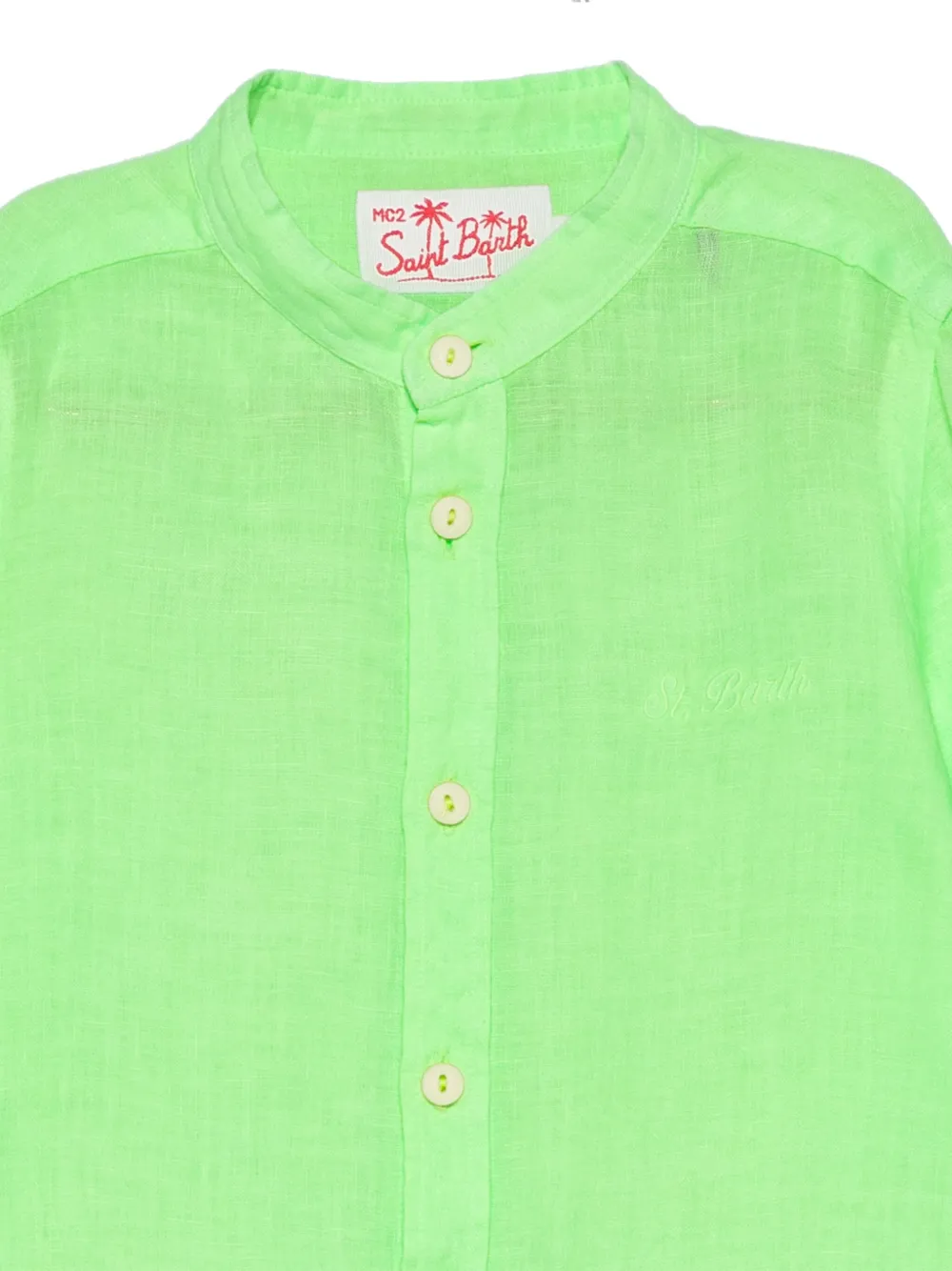 MC2 Saint Barth Kids Pati shirt Groen