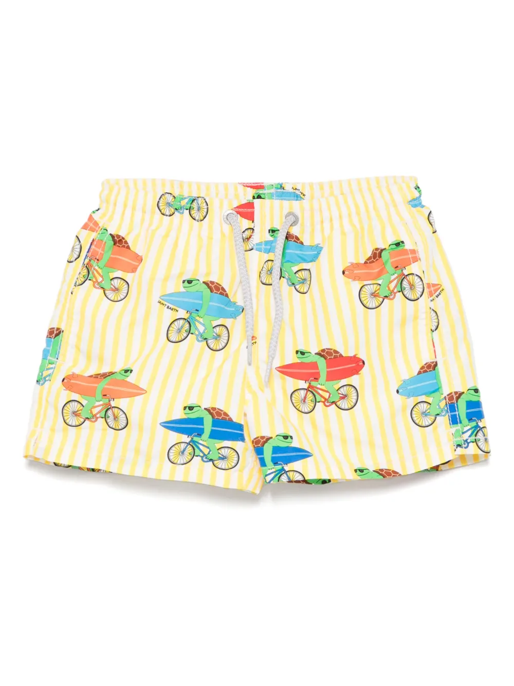 MC2 Saint Barth Kids Jean スイムショーツ - イエロー MC2 Saint Barth Kids Jean スイムショーツ - イエロー
