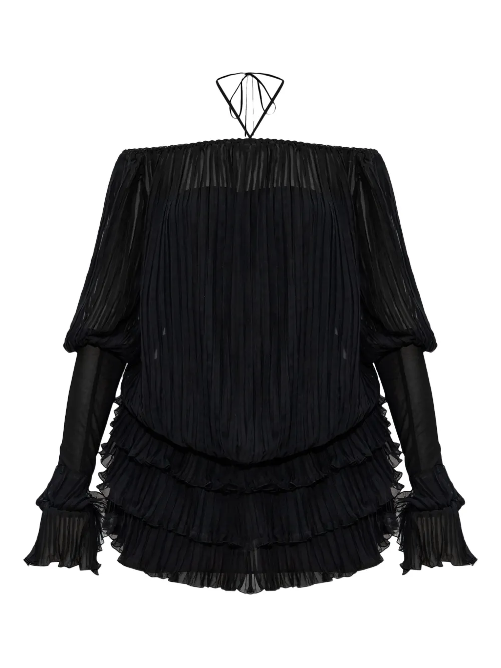 Blumarine Zijden jurk Zwart