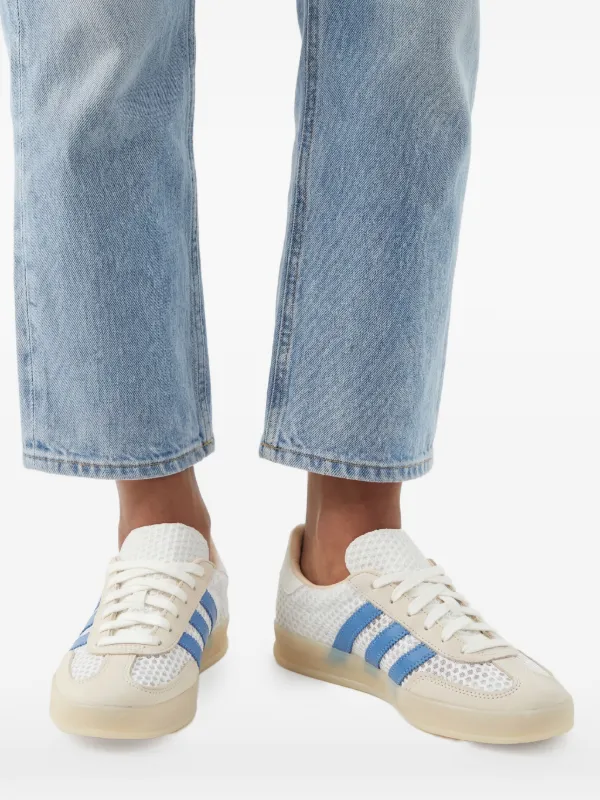 Adidas Originals Gazelle Indoor Sneakers | White | FARFETCH AO