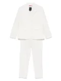 Fay Kids square-pocket suit - White