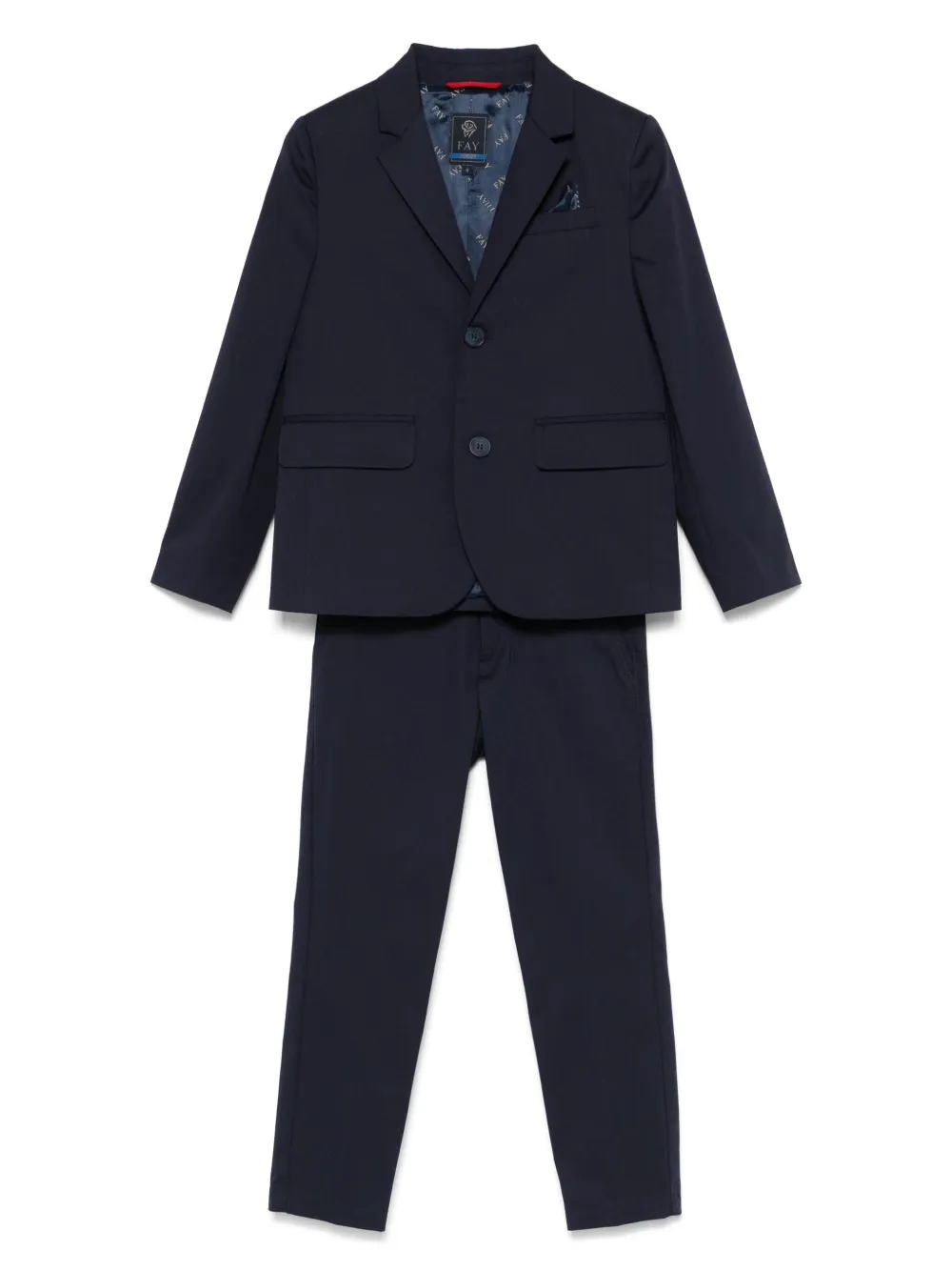 Fay Kids' Square-pocket Suit