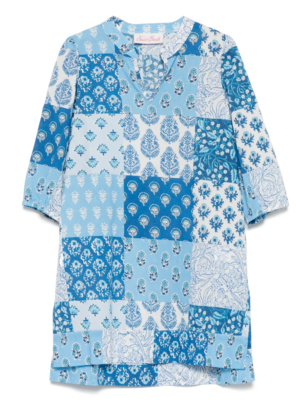 MC2 Saint Barth Kids Jumeira ミニワンピース - ブルー MC2 Saint Barth Kids Jumeira ミニワンピース - ブルー
