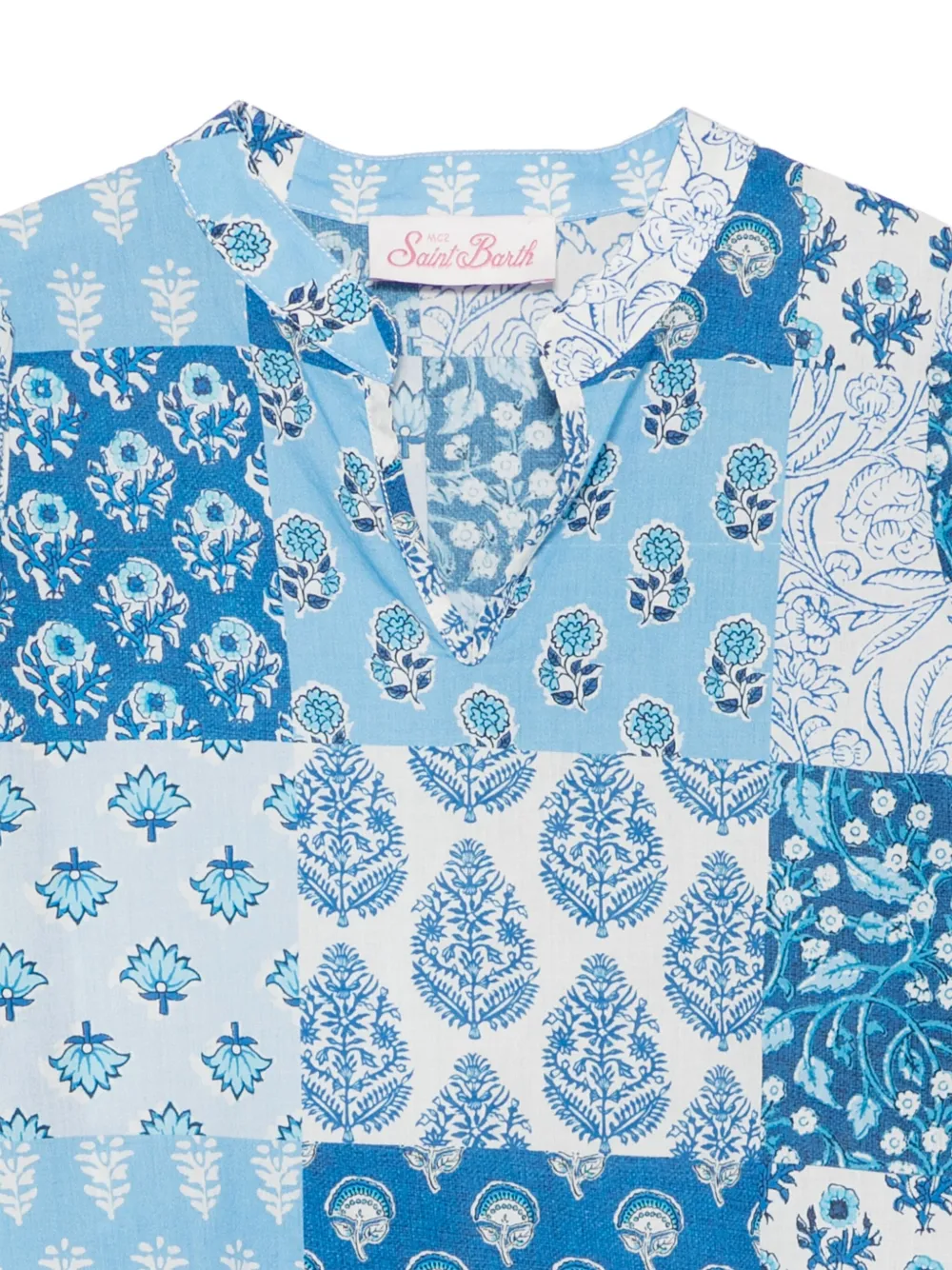 MC2 Saint Barth Kids Jumeira mini-jurk Blauw