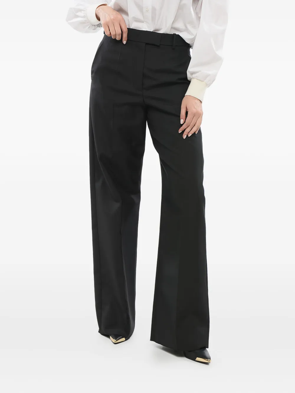 Valentino Garavani High waist broeken Zwart