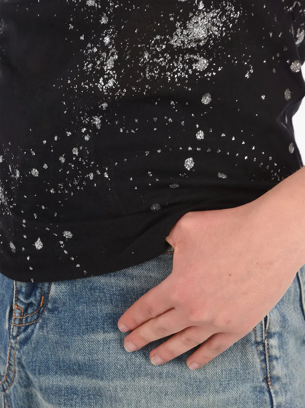 Saint Laurent Galaxy tanktop Zwart
