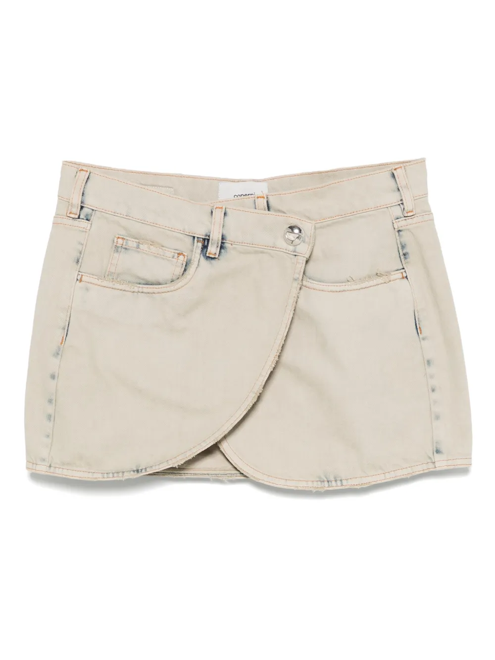 Coperni Mini-spijkerrok Grijs