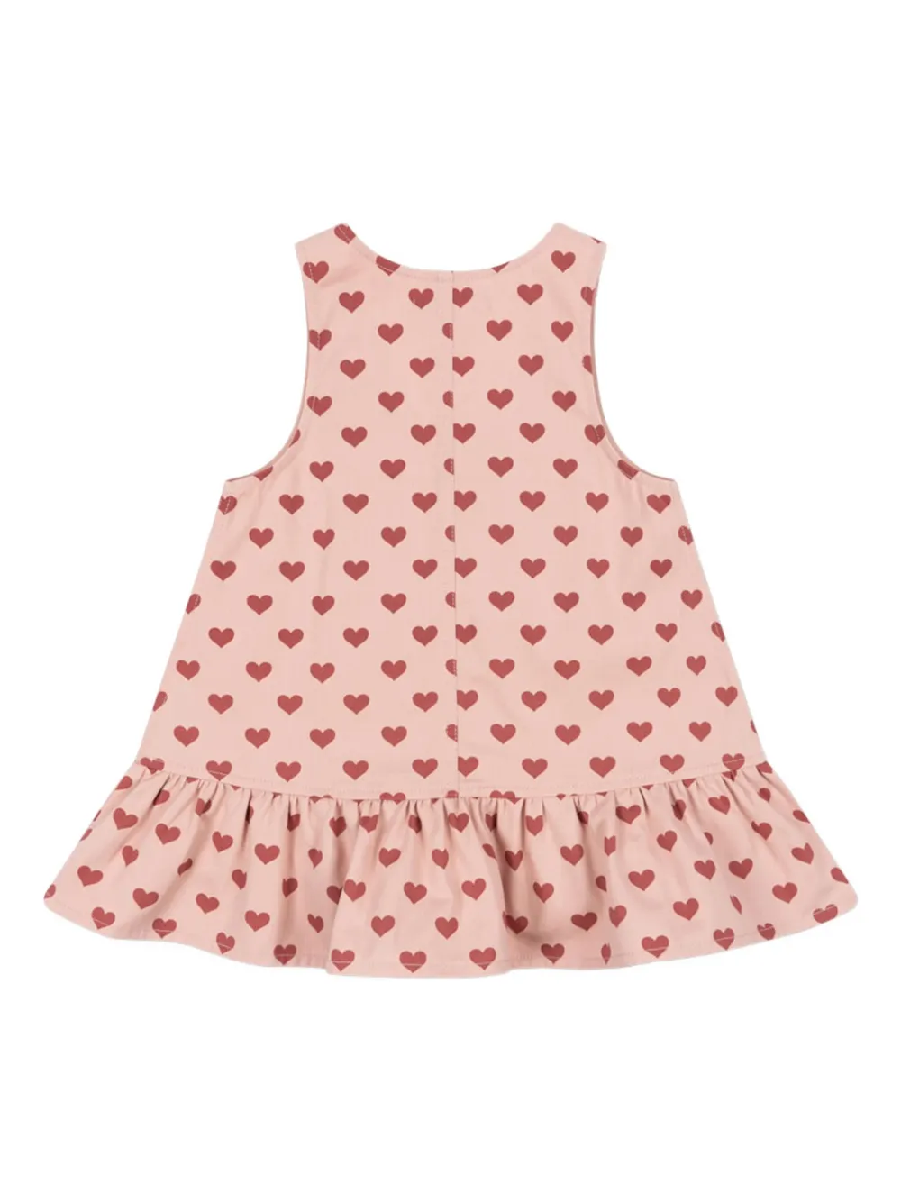 Konges Sløjd heart-print dress - Roze