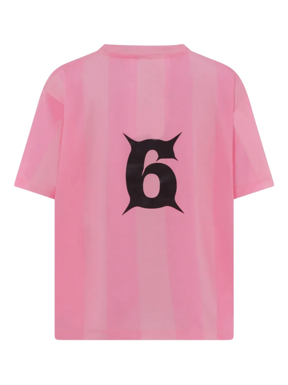 Shop Caroline Bosmans Logo-patch T-shirt In Pink