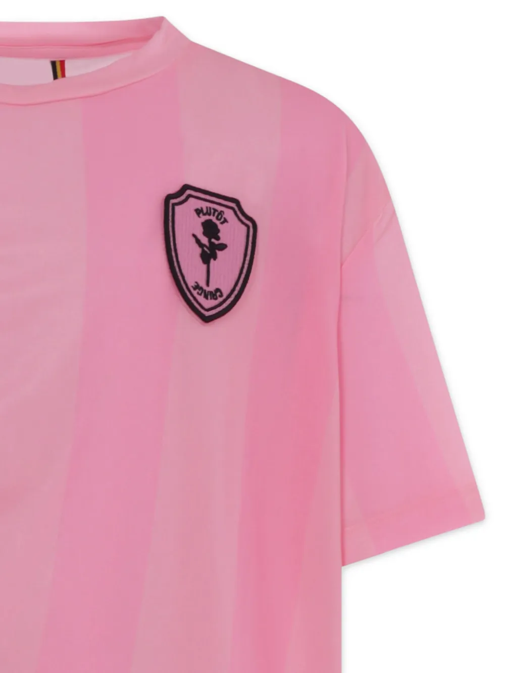 Shop Caroline Bosmans Logo-patch T-shirt In Pink