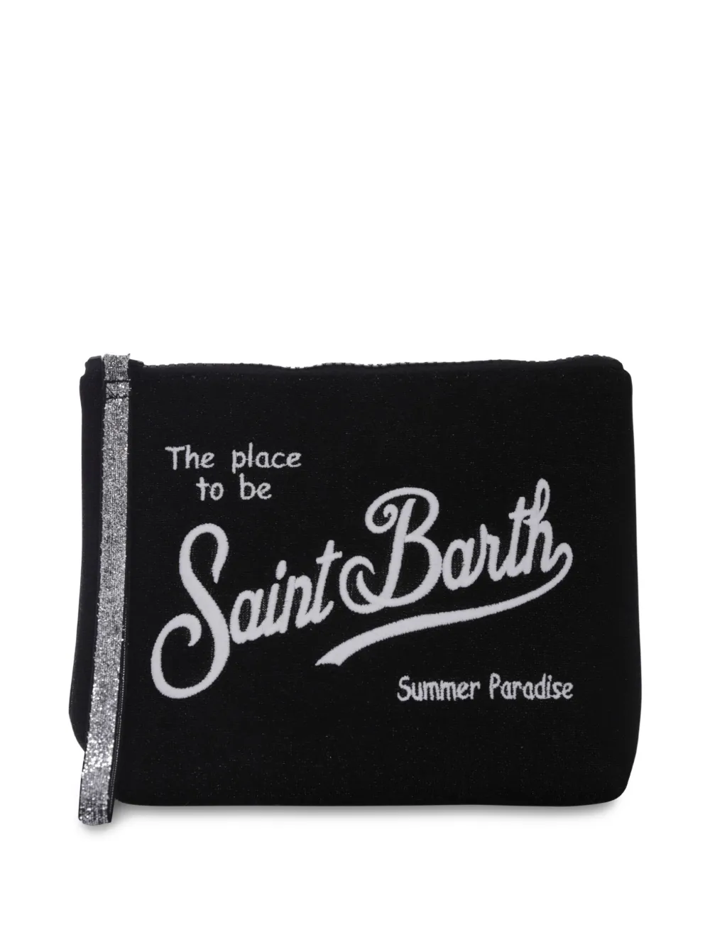 MC2 Saint Barth Kids ロゴ バッグ - ブラック MC2 Saint Barth Kids ロゴ バッグ - ブラック