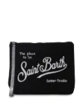 MC2 Saint Barth Kids logo-print bag - Black