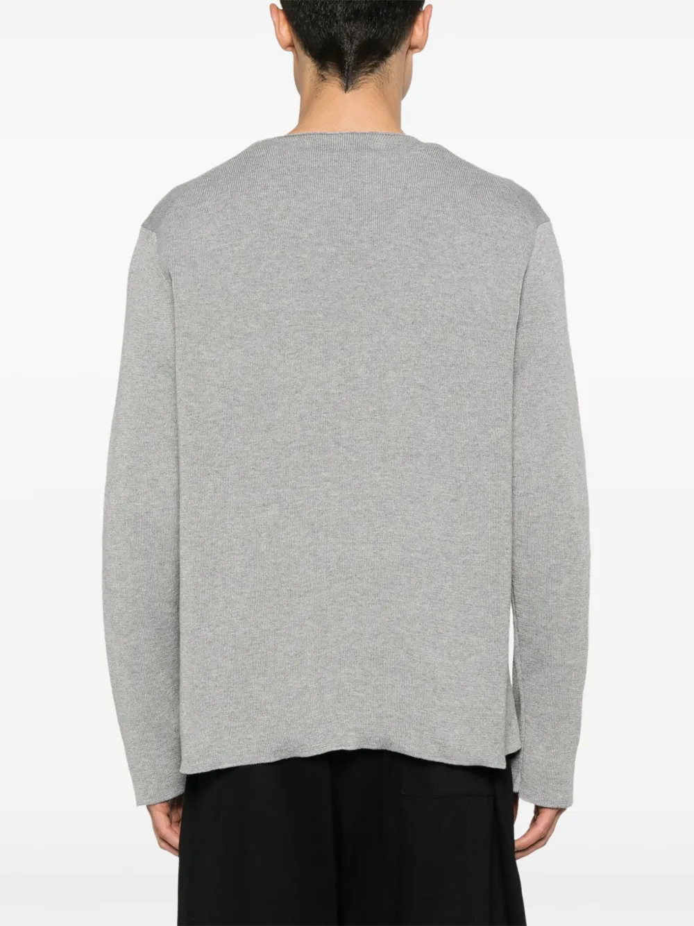 Comme Des Garçons Shirt Trui met uitgesneden details Grijs