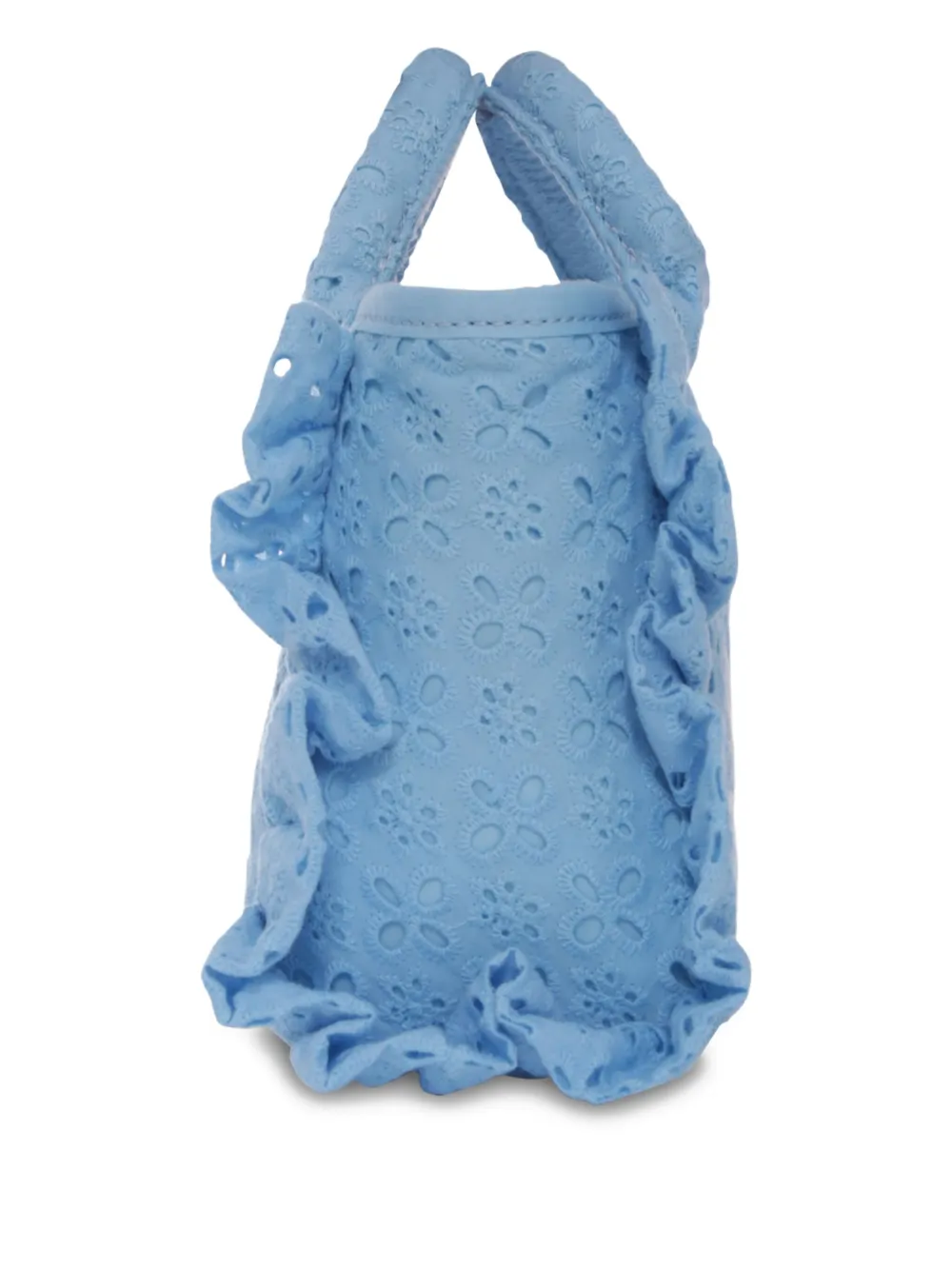 Shop Mc2 Saint Barth Logo-print Beach Bag In Blue