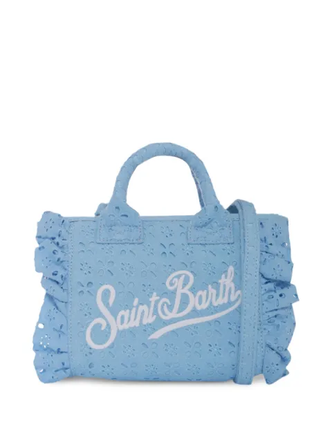MC2 Saint Barth Kids logo-print beach bag