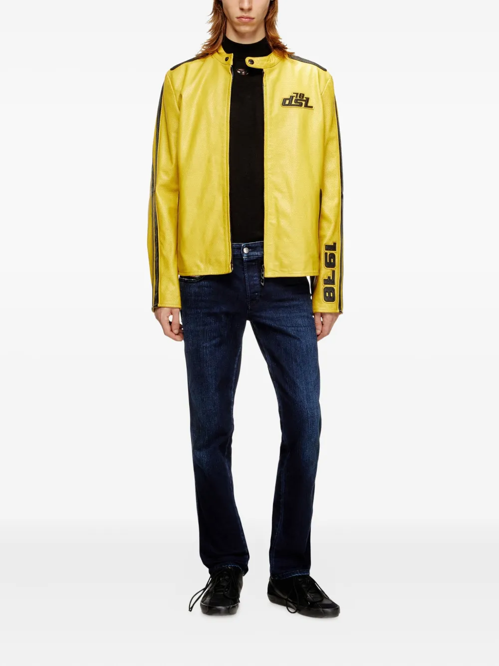 Diesel Abrasions Rinse jeans Blauw