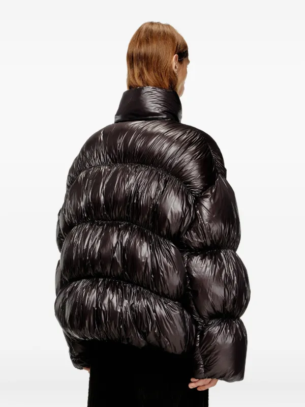 Diesel W-Choco パデッドジャケット | ブラウン | FARFETCH JP